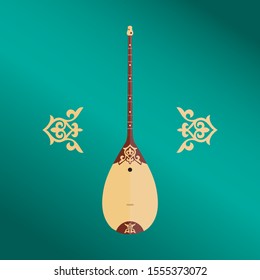 Kazakh national musical instrument Dombra