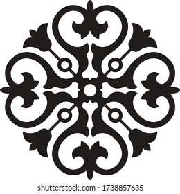 Kazakh ornament in all its glory