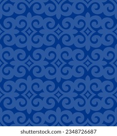 Kazakh ornamental  vector pattern. Seamless desigh.