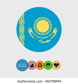 Kazakhstan flag