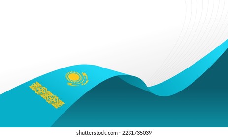 Kazakhstan independence day celebration background.