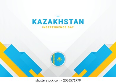 Kazakhstan Independence Day Design Background For Greeting Moment