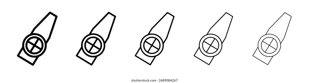 Kazoo icon for mobile concept and web design.