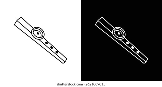 Vetor de ícone Kazoo para web e aplicativo móvel