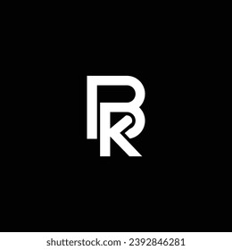 KB or BK abstract double letter design. Awesome artistic branding company different colors illustration for logo or icon or monogram.