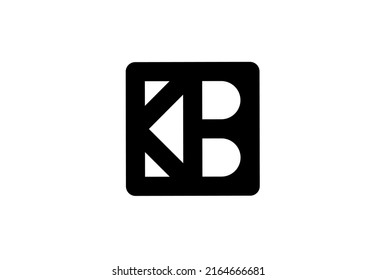 Kb Bk K B Initial Letter Logo