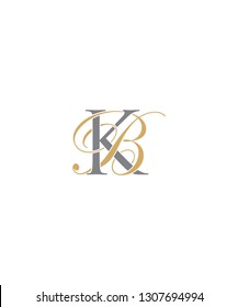 KB Or BK Letter Logo Icon 002