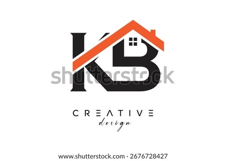 KB Creative Real Estate Architecture Monogram and Home Logo