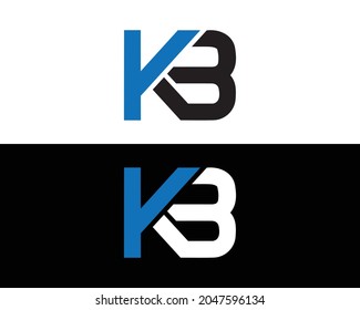 KB initial Business logo design inspiration vector element design.