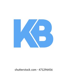 kb initial logo design