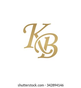 KB Initial Monogram Logo