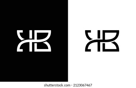 KB Letter Abstract Logo Monogram