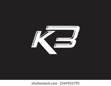 KB Letter Logo Design AND INITIAL LOGO
