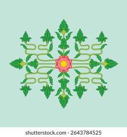 Kbach Khmer Element, South East Asia Ornament Style, Angkor Style