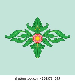 Kbach Khmer Element, South East Asia Ornament Style, Angkor Style