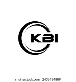 KBI Letter Logo Design, Inspiration for a Unique Identity. Modern Elegance and Creative Design. Watermark Your Success with the Striking this Logo.