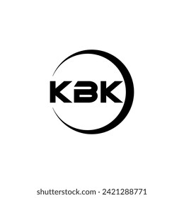 KBK Letter Logo Design, Inspiration for a Unique Identity. Modern Elegance and Creative Design. Watermark Your Success with the Striking this Logo.