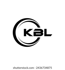 KBL Letter Logo Design, Inspiration for a Unique Identity. Modern Elegance and Creative Design. Watermark Your Success with the Striking this Logo.