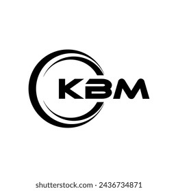 KBM Letter Logo Design, Inspiration for a Unique Identity. Modern Elegance and Creative Design. Watermark Your Success with the Striking this Logo.
