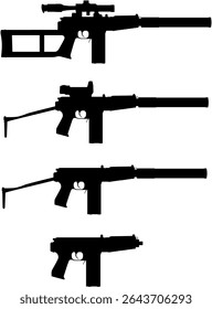 KBP 9A-91 Illustration Silhouette Vektor