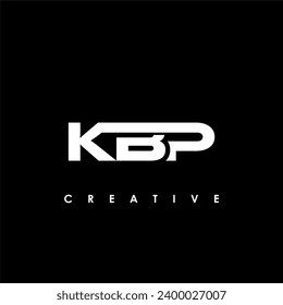 KBP Letter Initial Logo Design Template Vector Illustration