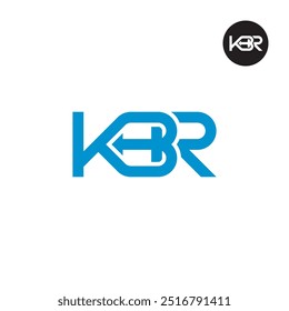 KBR Logo Letter Monogram Design