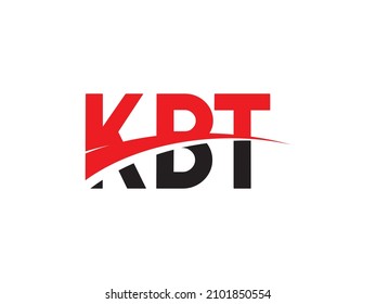 KBT Letter Initial Logo Design Vector Illustration