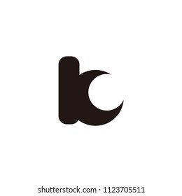 kc letter vector logo