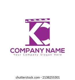 KC Movie Clapping Board Logo