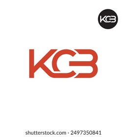 KCB Logo Letter Monogram Design