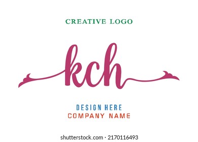 KCH lettering, perfect for company logos, offices, campuses, schools, religious education