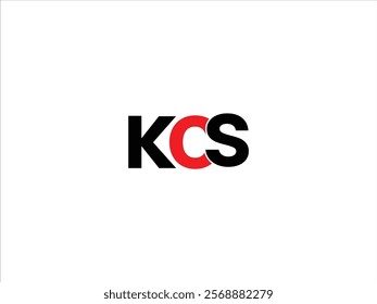 KCS letter logo collection vector and illustration