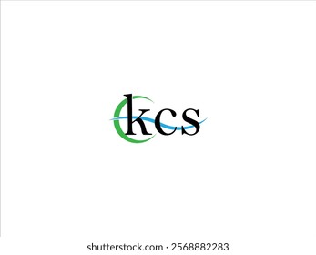 KCS letter logo collection vector and illustration