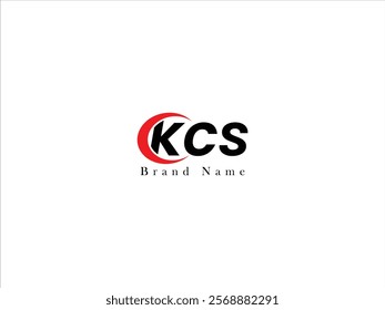 KCS letter logo collection vector and illustration