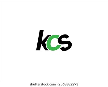 KCS letter logo collection vector and illustration