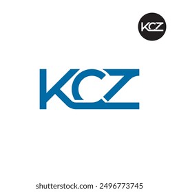 KCZ Logo Letter Monogram Design