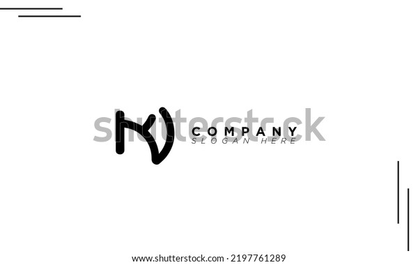 Kd Alphabet Letters Initials Monogram Logo Stock Vector (Royalty Free ...