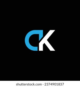 KD or DK abstract outstanding professional business awesome artistic branding company different colors illustration logo. Abstract letter design.