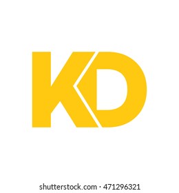 Kd Initial Logo Design