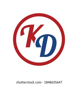 KD Letter Logo for your brand or business