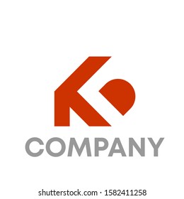 Kd Logo Icon Design Template Sign