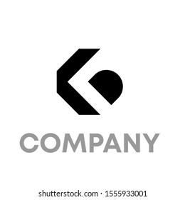 KD logo vector design template