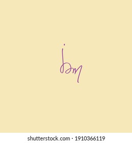 ke vector initial logo handwriting signature symbol