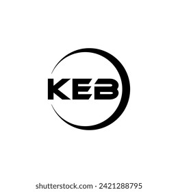 KEB Letter Logo Design, Inspiration for a Unique Identity. Modern Elegance and Creative Design. Watermark Your Success with the Striking this Logo.