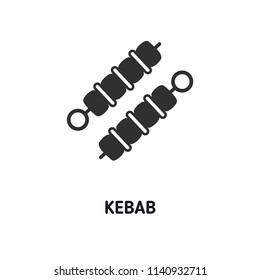 Kebab creative icon. Simple element illustration. Kebab concept symbol design from camping collection. Can be used for web, mobile and print. web design, apps, software, print