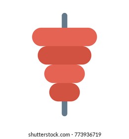  kebab flat icon