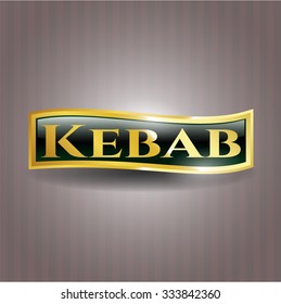 Kebab gold emblem