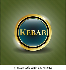 Kebab gold emblem