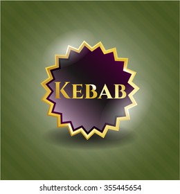 Kebab golden emblem