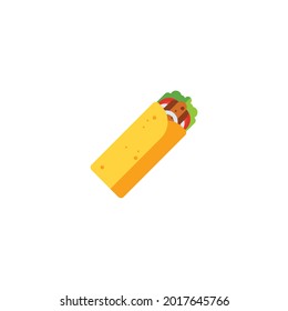 kebab Icon Isolated On White Background